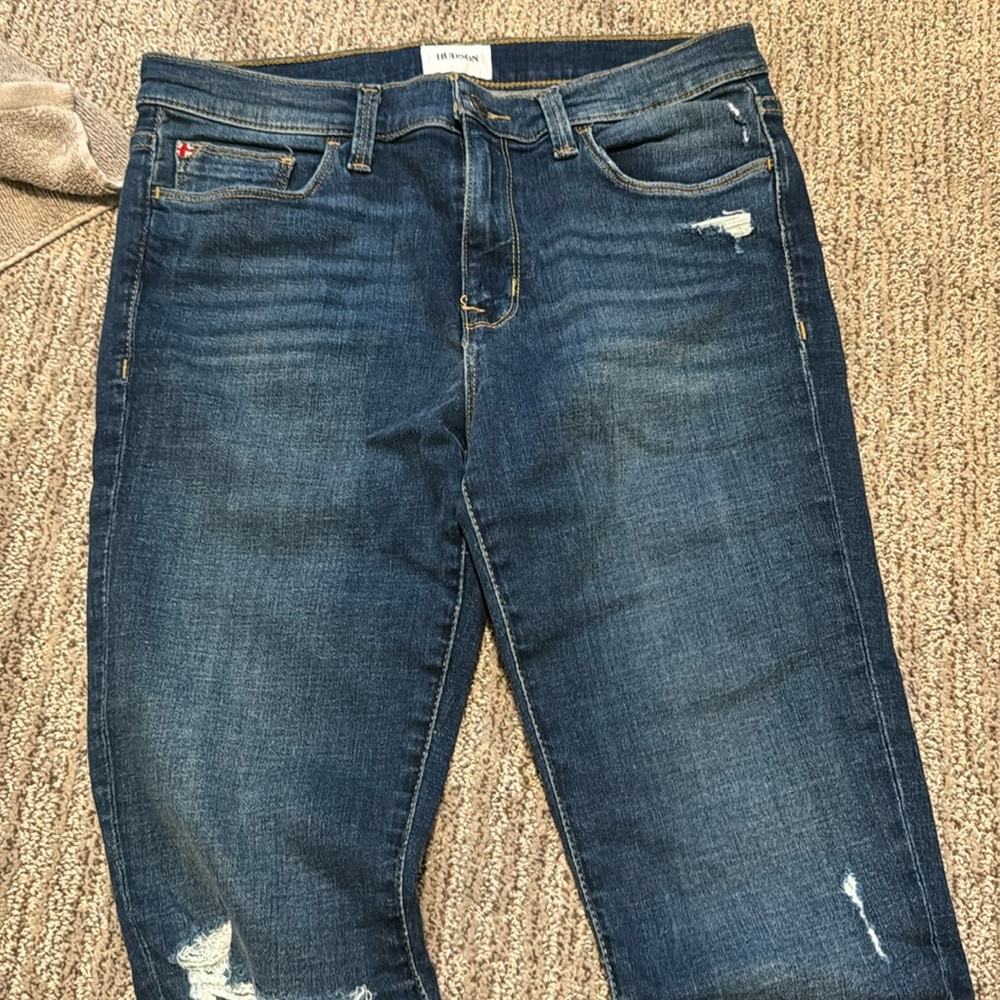 Skinny starchy jeans